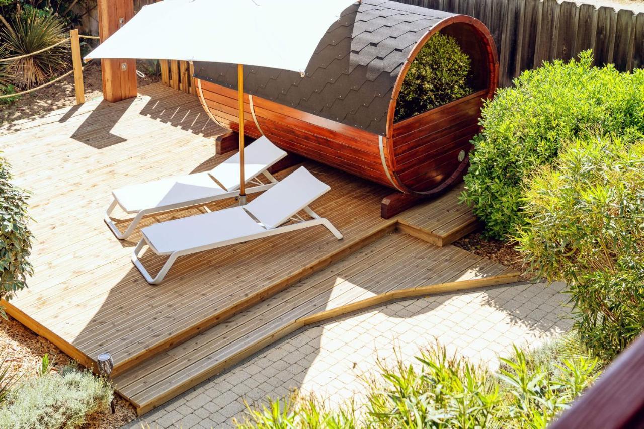 Hotel De La Plage Contis-les-Bains Exterior foto