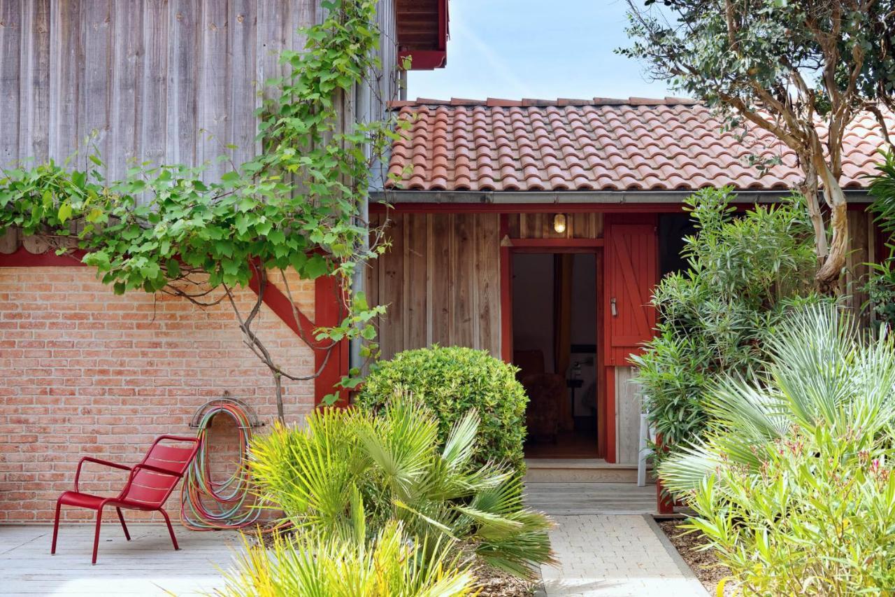 Hotel De La Plage Contis-les-Bains Exterior foto