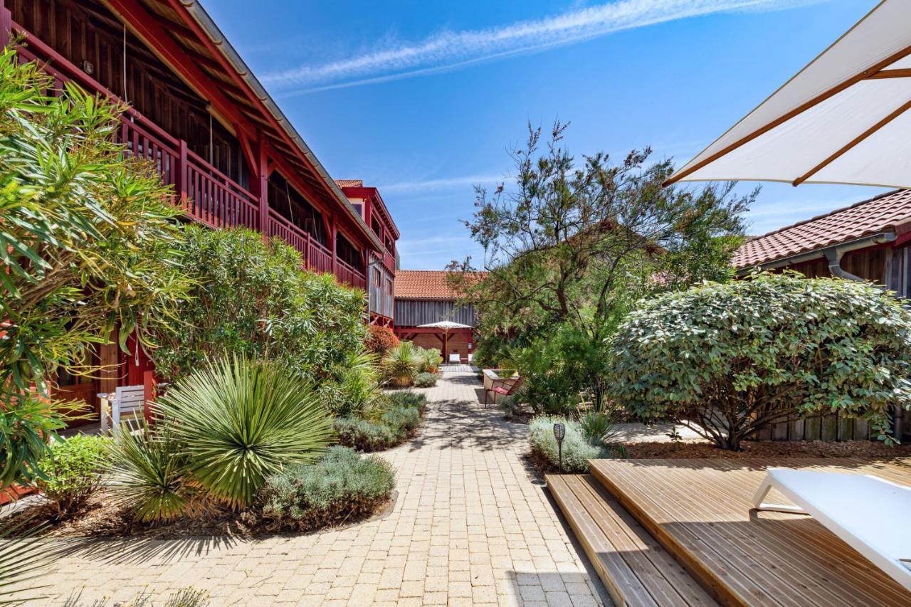 Hotel De La Plage Contis-les-Bains Exterior foto