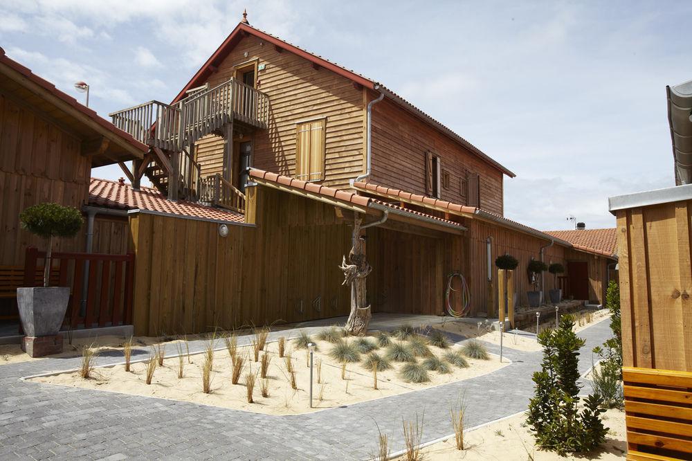 Hotel De La Plage Contis-les-Bains Exterior foto